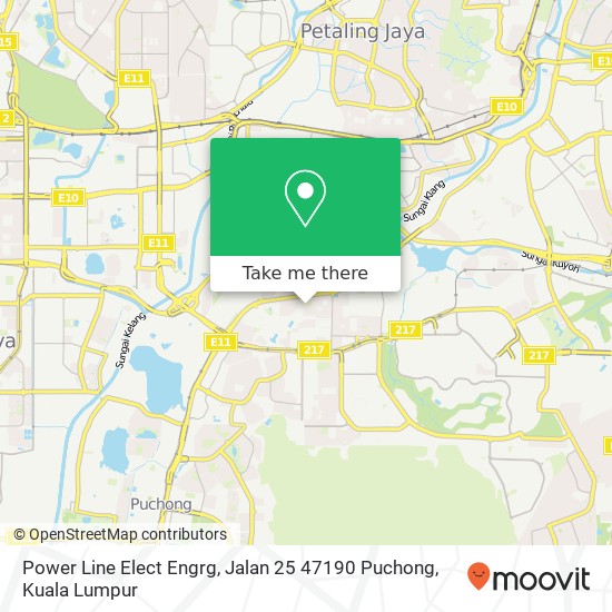 Peta Power Line Elect Engrg, Jalan 25 47190 Puchong