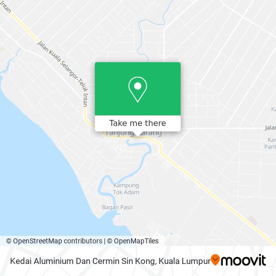 Peta Kedai Aluminium Dan Cermin Sin Kong