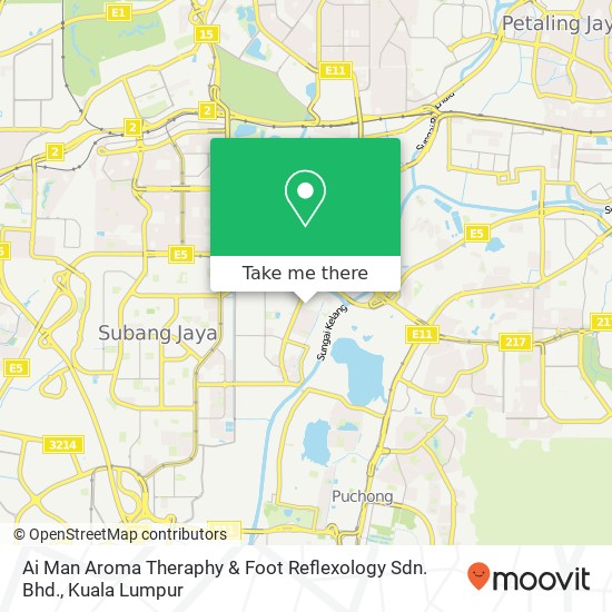 Ai Man Aroma Theraphy & Foot Reflexology Sdn. Bhd. map