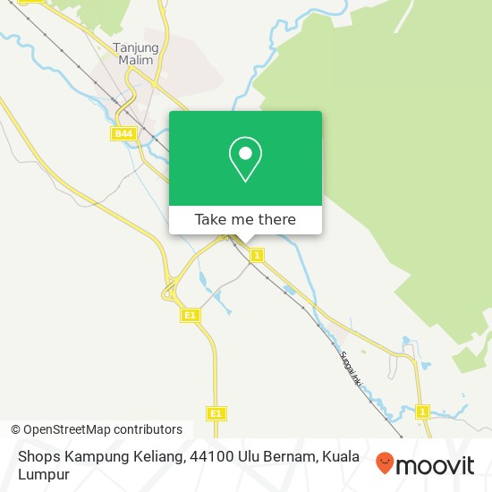 Shops Kampung Keliang, 44100 Ulu Bernam map