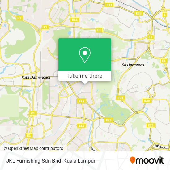 JKL Furnishing Sdn Bhd map