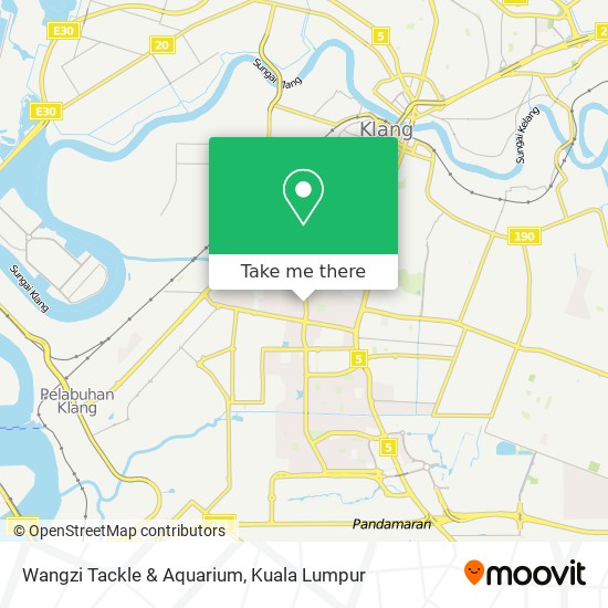 Wangzi Tackle & Aquarium map