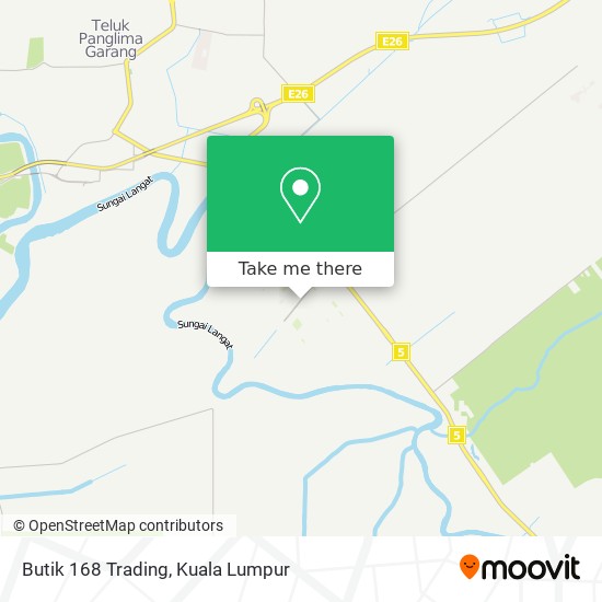 Butik 168 Trading map