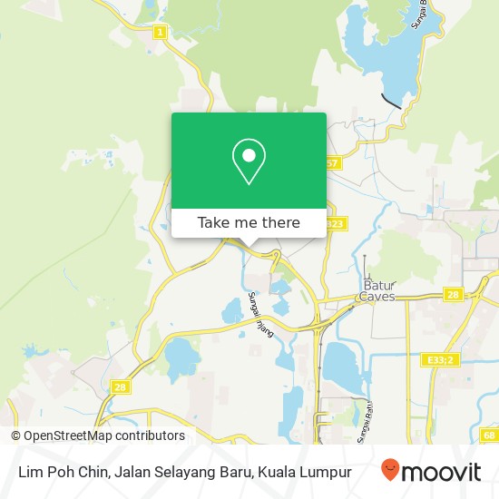 Lim Poh Chin, Jalan Selayang Baru map