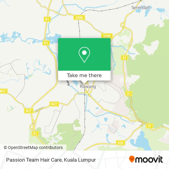 Passion Team Hair Care map
