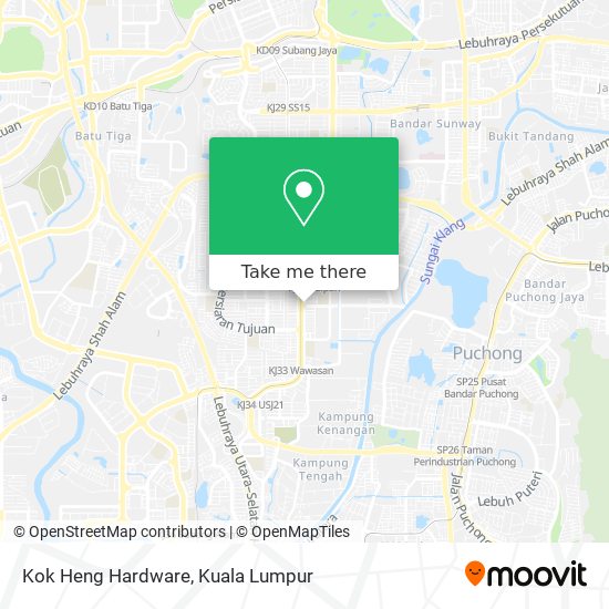 Kok Heng Hardware map