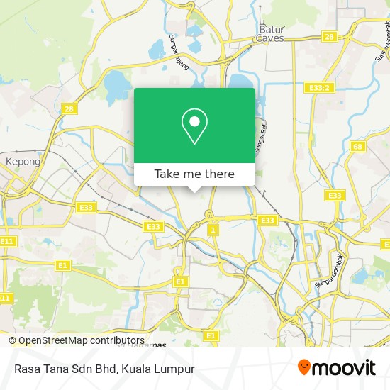 Rasa Tana Sdn Bhd map