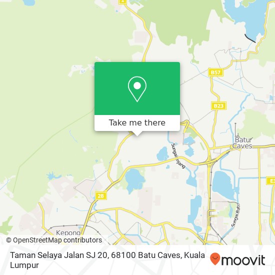 Taman Selaya Jalan SJ 20, 68100 Batu Caves map