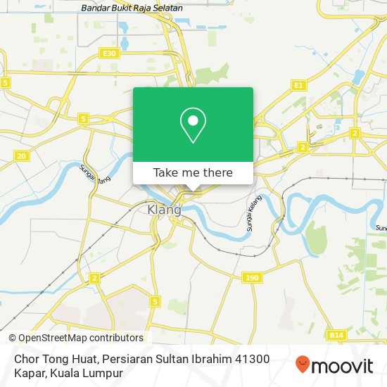 Chor Tong Huat, Persiaran Sultan Ibrahim 41300 Kapar map