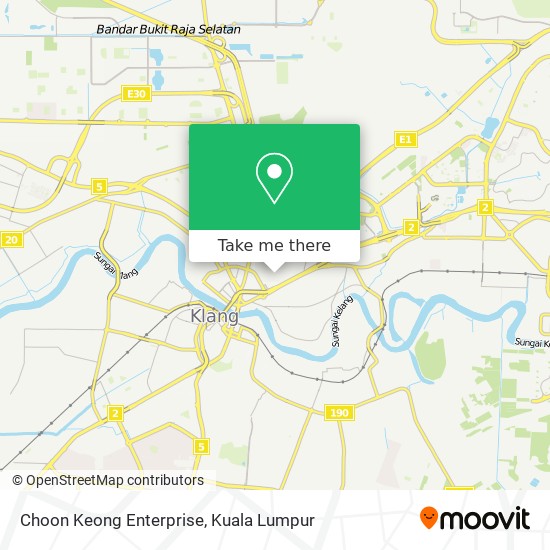 Choon Keong Enterprise map