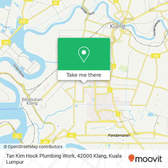 Tan Kim Hock Plumbing Work, 42000 Klang map