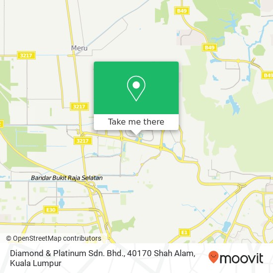 Diamond & Platinum Sdn. Bhd., 40170 Shah Alam map