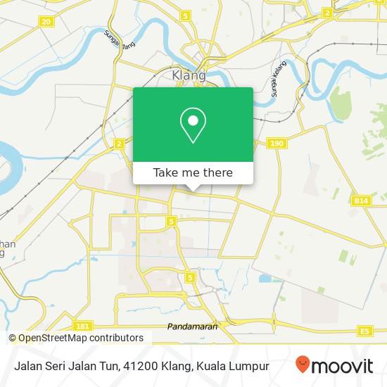 Jalan Seri Jalan Tun, 41200 Klang map