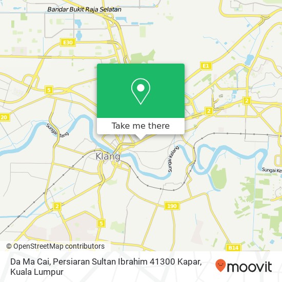 Da Ma Cai, Persiaran Sultan Ibrahim 41300 Kapar map