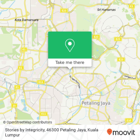 Stories by Integricity, 46300 Petaling Jaya map