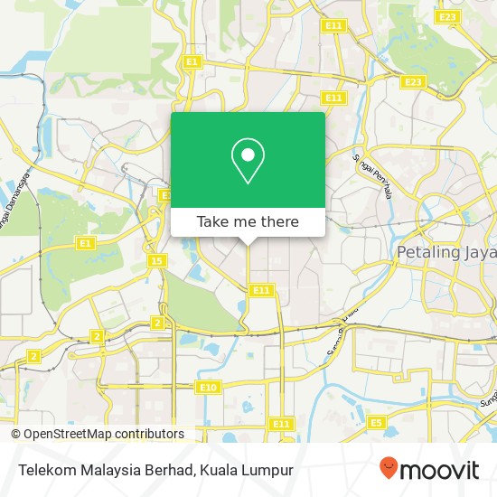 Telekom Malaysia Berhad map