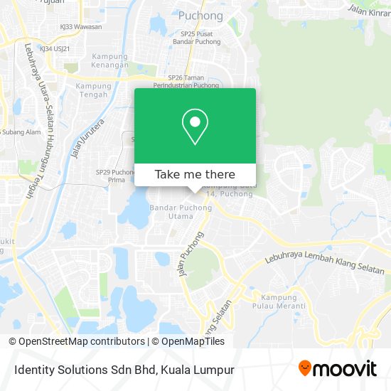 Identity Solutions Sdn Bhd map