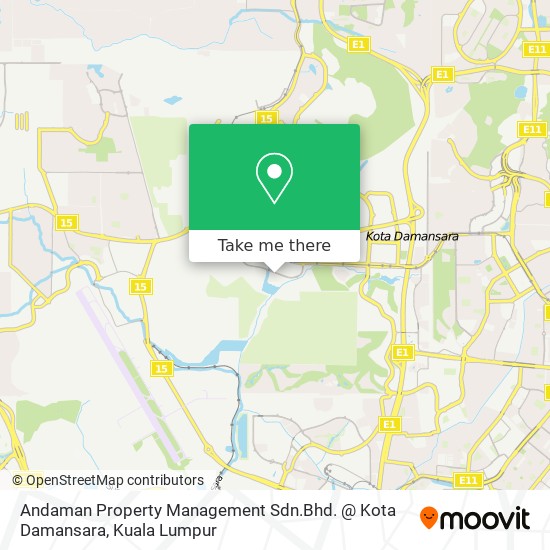 Andaman Property Management Sdn.Bhd. @ Kota Damansara map