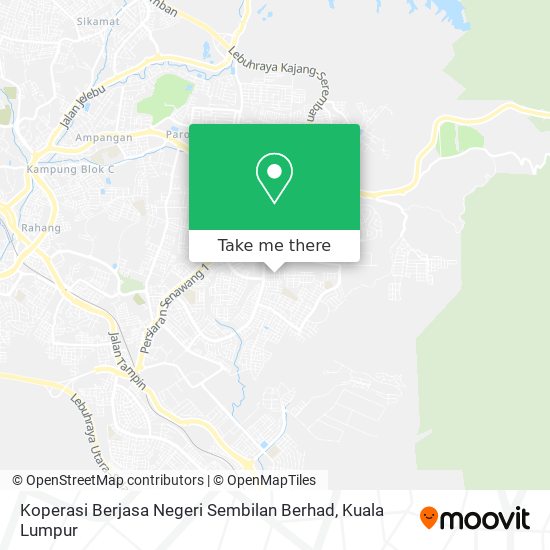 Koperasi Berjasa Negeri Sembilan Berhad map