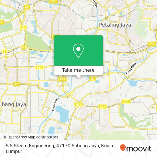 S S Steam Engineering, 47170 Subang Jaya map