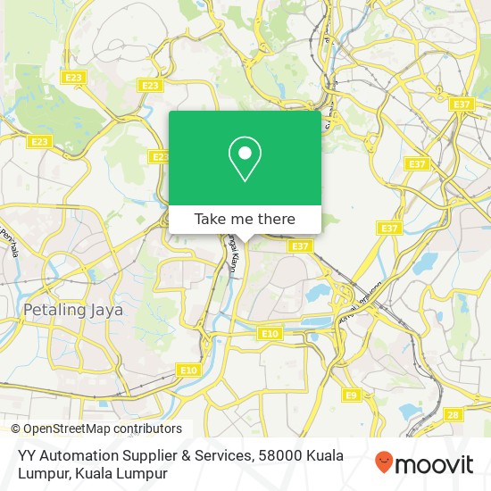 YY Automation Supplier & Services, 58000 Kuala Lumpur map