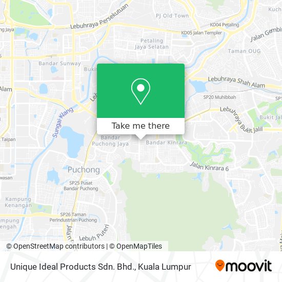 Unique Ideal Products Sdn. Bhd. map