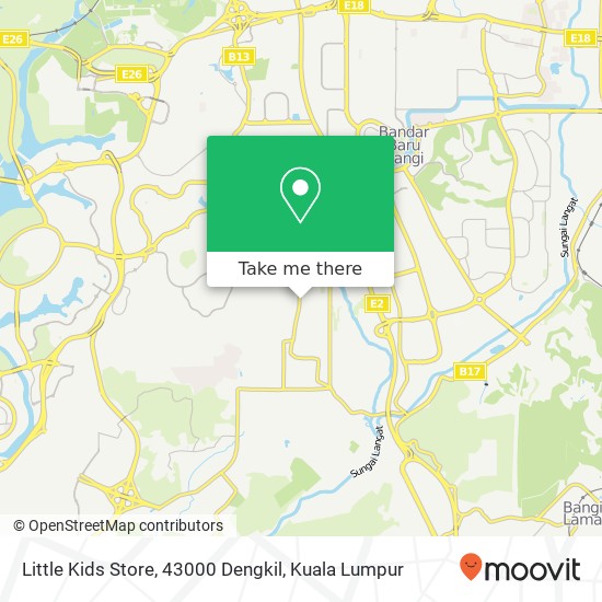 Little Kids Store, 43000 Dengkil map