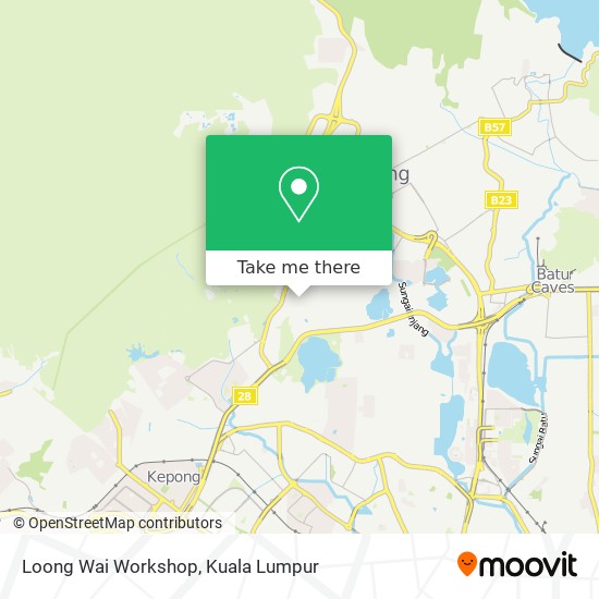 Loong Wai Workshop map