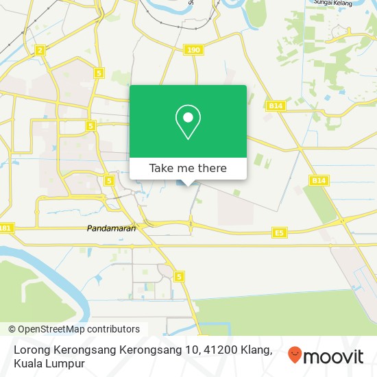 Lorong Kerongsang Kerongsang 10, 41200 Klang map