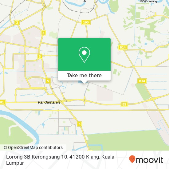 Lorong 3B Kerongsang 10, 41200 Klang map