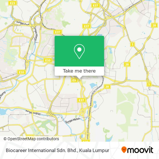 Biocareer International Sdn. Bhd. map