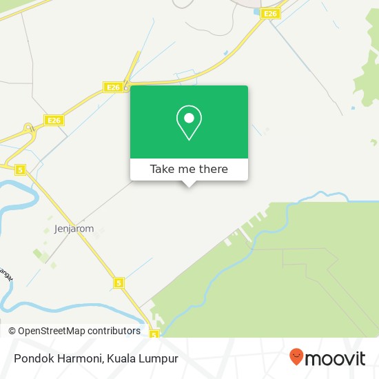 Pondok Harmoni map