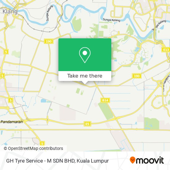 GH Tyre Service - M SDN BHD map