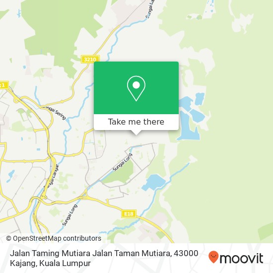 Jalan Taming Mutiara Jalan Taman Mutiara, 43000 Kajang map