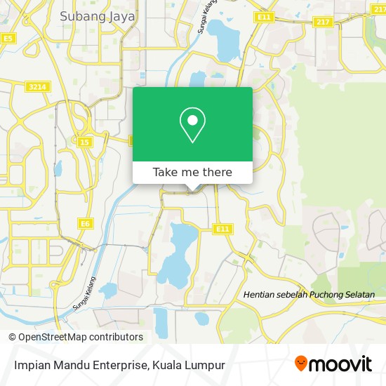 Impian Mandu Enterprise map