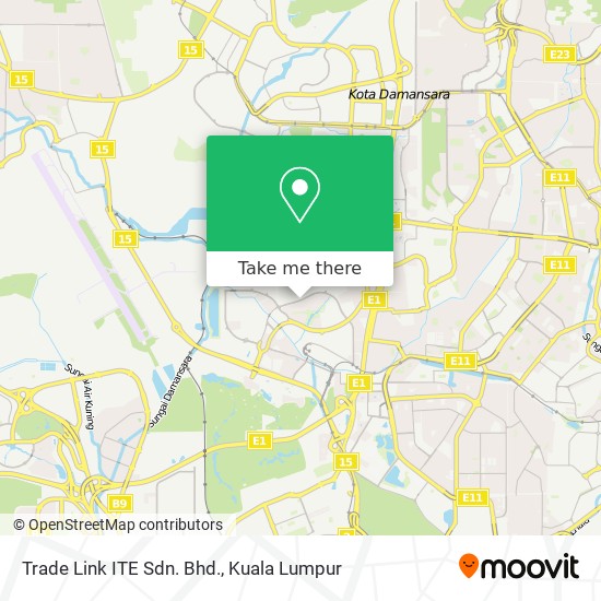 Peta Trade Link ITE Sdn. Bhd.