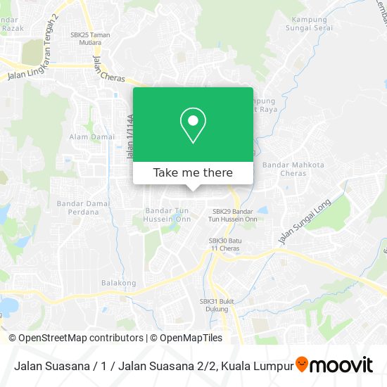 Jalan Suasana / 1 / Jalan Suasana 2 / 2 map