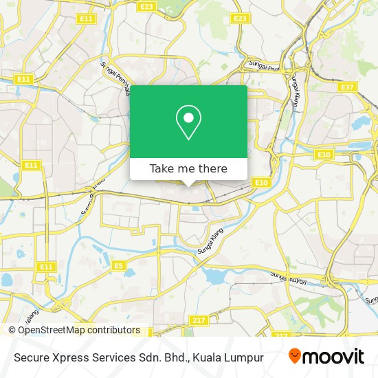 Secure Xpress Services Sdn. Bhd. map