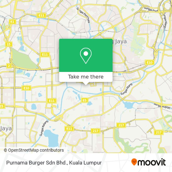 Purnama Burger Sdn Bhd. map