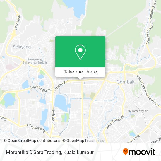 Merantika D'Sara Trading map