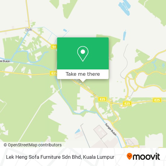 Lek Heng Sofa Furniture Sdn Bhd map