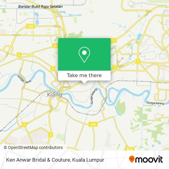 Ken Anwar Bridal & Couture map