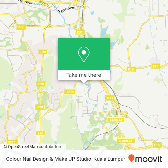 Colour Nail Design & Make UP Studio map