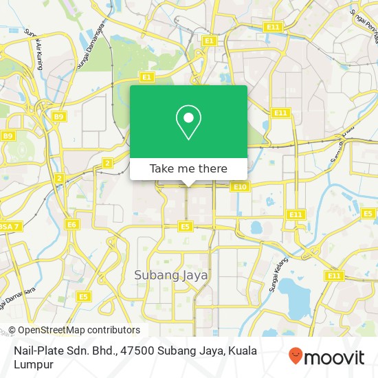 Nail-Plate Sdn. Bhd., 47500 Subang Jaya map