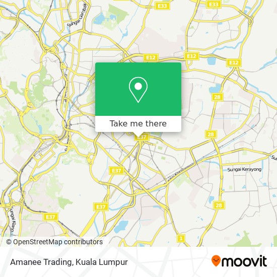 Amanee Trading map