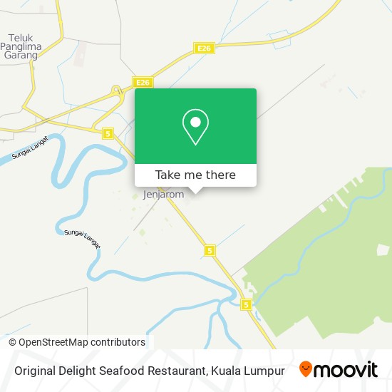 Original Delight Seafood Restaurant map