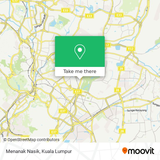 Menanak Nasik map