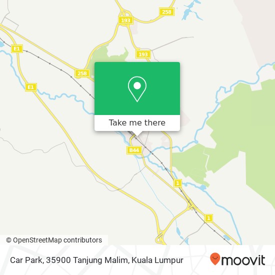 Peta Car Park, 35900 Tanjung Malim