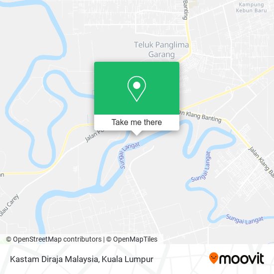 Kastam Diraja Malaysia map