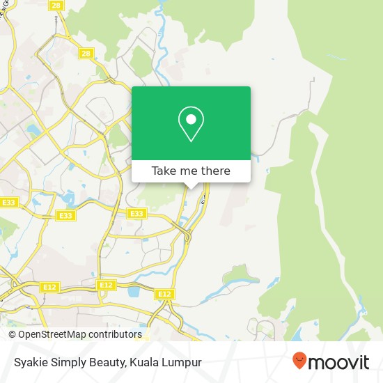 Syakie Simply Beauty map